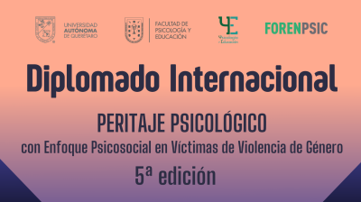 Diplomado Internacional con Enfoque Psicosocial en Víctimas de Violencia de Género (5a ed.)